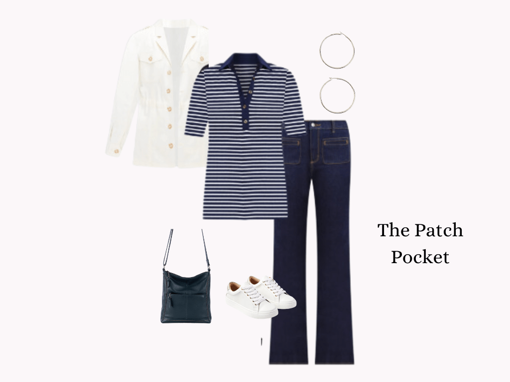 The Crisscross denim style by the Loft